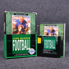 John Madden Football (SEGA) CIB - Authentic Acceptable Condition