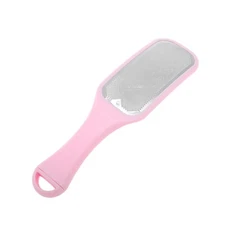 Portable Square Foot Callus Remover Tools 9.65"x2.56" Pink 1 Pc