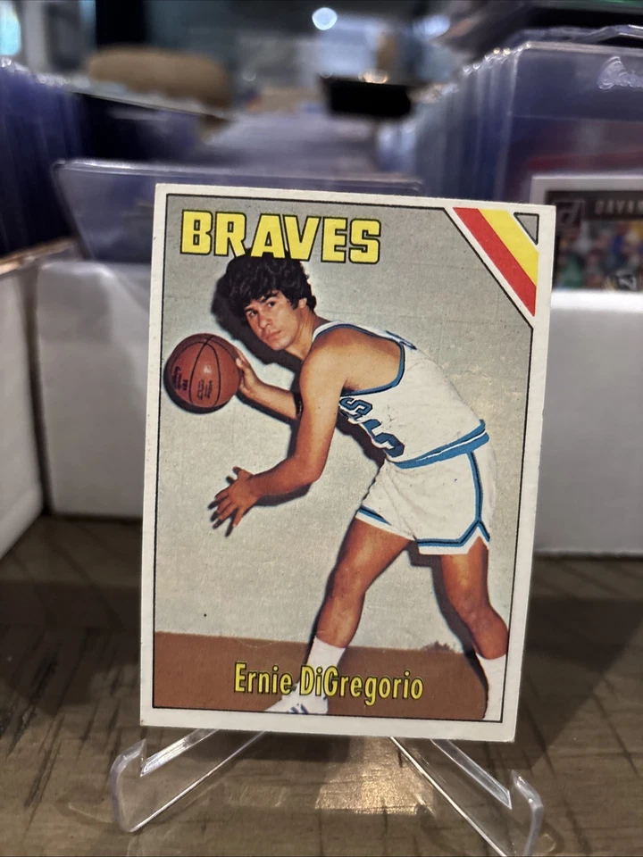 1977-78 Topps Basketball Card - Ernie DiGregorio Braves NM - Image 2 of 4