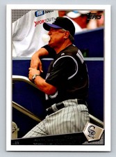 2009 Topps #497 Clint Hurdle Colorado Rockies