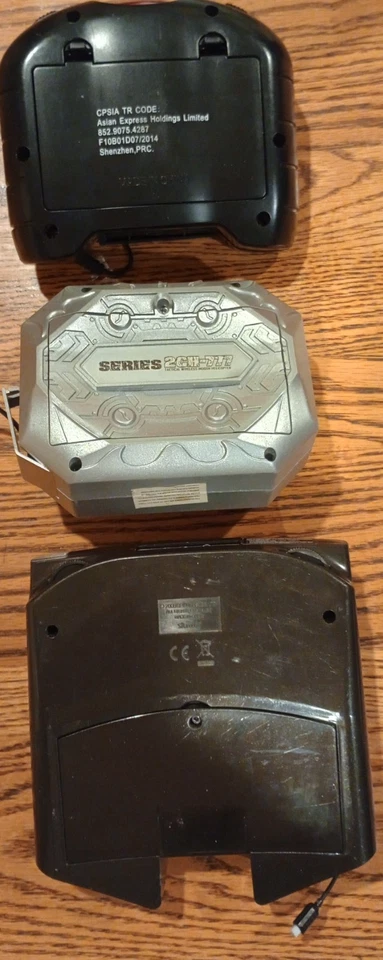 Lot of (3) R/C Helicopter Remote Controlls. Air Hogs, Propel, and Other.  - Image 2 of 4