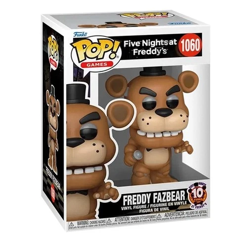 Five Nights at Freddy's Funko POP 10th Anniversary Freddy W/Protector