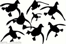Ducks Flying - Vehicle Stickers, Decals, Wall Art, Wildfowling,  Hunting, Birds