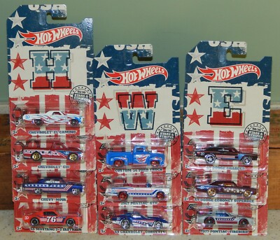 ホットウィール 2018 HW 50TH STARS AND STRIPES 2018 Hot Wheels 🇺🇸 HW STARS & STRIPES 🇺🇸 WALMART