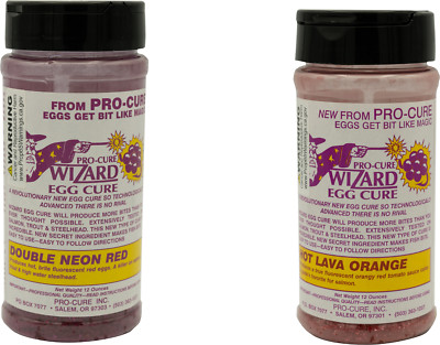 Pro-Cure Wizard Egg Cure 12 oz. Salmon, Trout, & Steelhead Egg Bait Cure