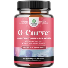 Natures Craft G-Curve Butt and Breast Enhancement Pills - Herbal Enhancer 60ct