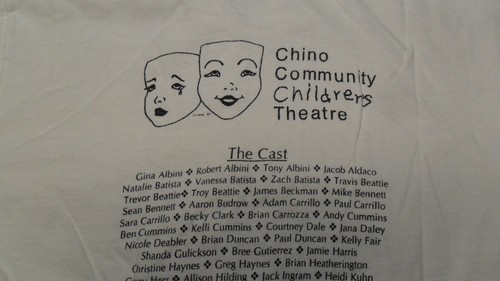 Medium VNTG Youth Chino Community Theatre Lil Abner 1996  Shirt - Picture 6 of 7