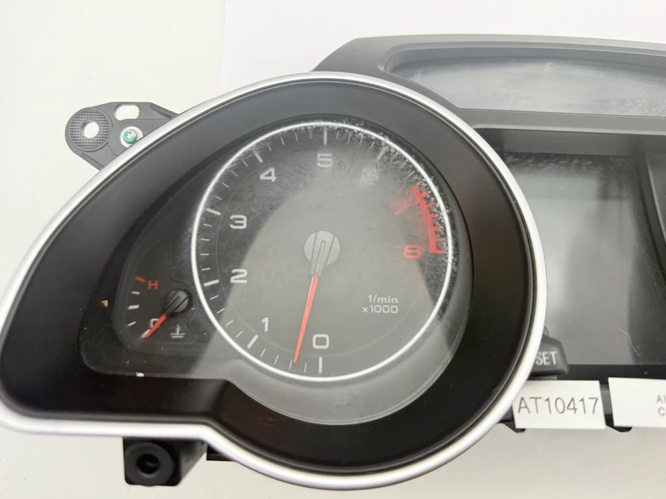 Medidores de cuadro de instrumentos velocímetro convertible OEM 10-12 Audi A5 2,0 L Quattro Foto 3 de 4