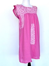 NWT J Marie embroidered Devyn Dress size M Retail 114 Price 65 Pink