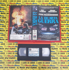 VHS film LA QUARTA GUERRA roy scheider jurgen prochnow 1991 rca columbia (F284)
