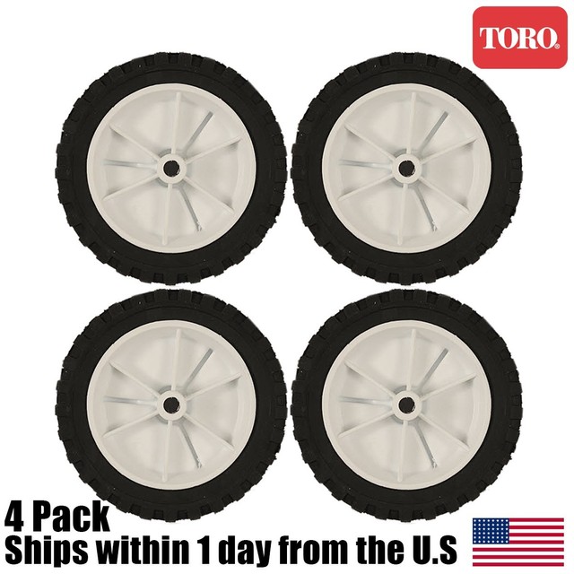(4) Genuine OEM Toro CCR Power Clear Snow Blower Wheel 666510 38180