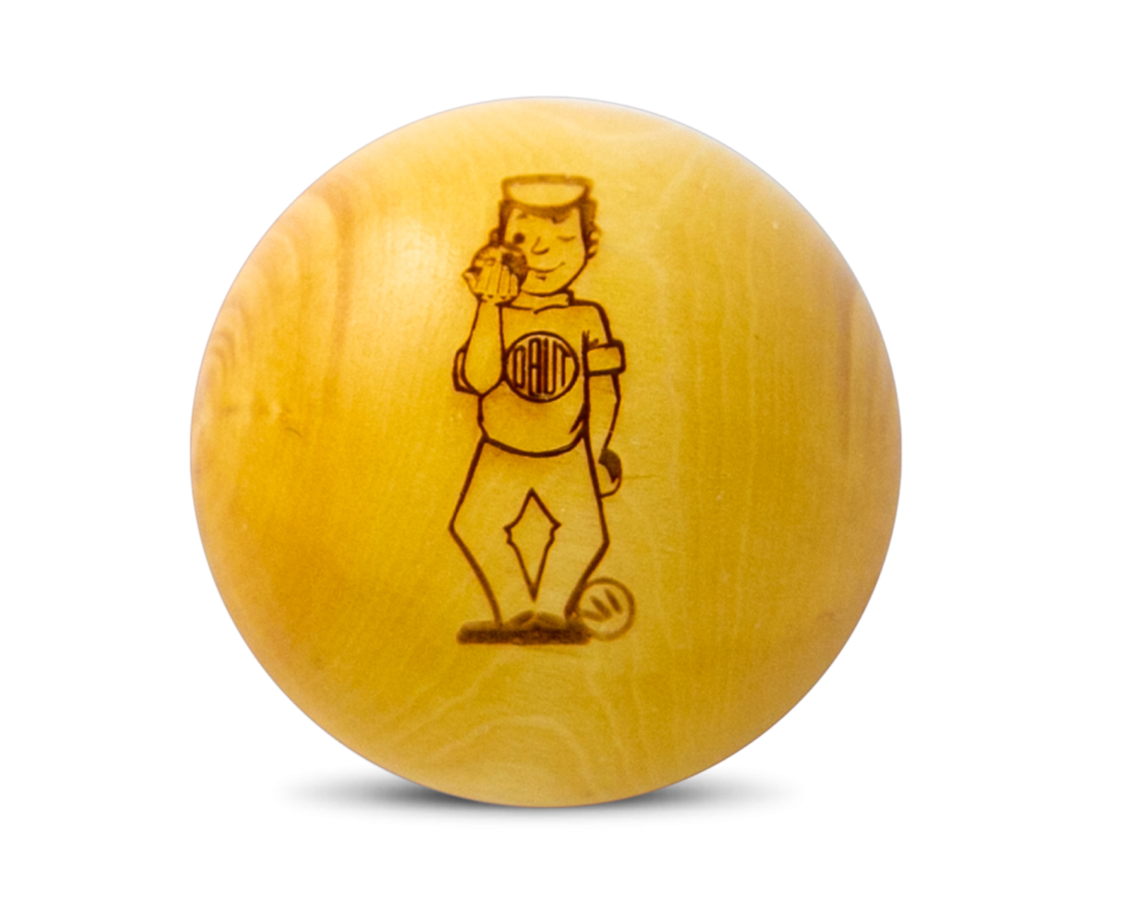 OBUT BOXWOOD JACK BALL FOR PETANQUE, BOULES & BOCCE BALL, 30 MM