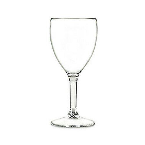 Elite Polycarbonate Wine Glasses 9oz - Set of 12 | Reusable Plastic Glasses - Picture 4 of 4
