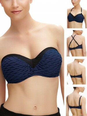 padded bandeau bikini top