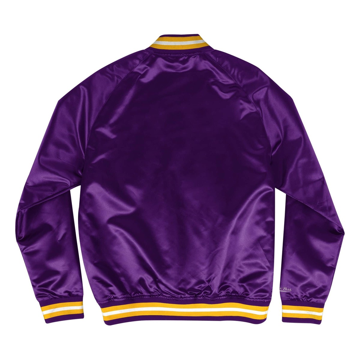 メンズ Mitchell & Ness パープル サテンジャケットLakers Mitchell & Ness NBA Los Angeles Lakers Purple Lightweight