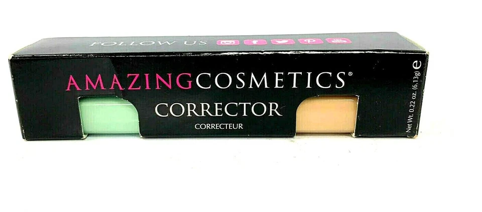 Juego de x2 increíbles correctores de cosméticos justos/luces 22 oz hechos en EE. UU. - auténtico Foto 3 de 4