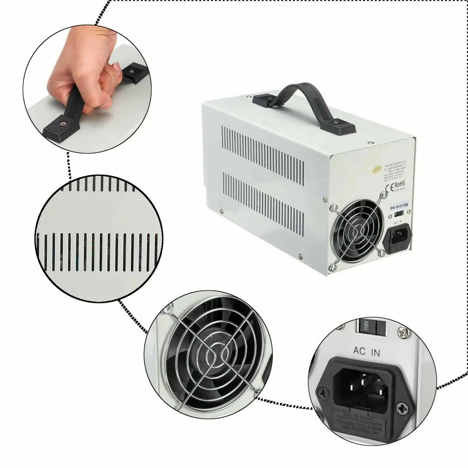 Precision Variable Adjustable Digital Regulated DC Power Supply Dual - Image 2 of 4