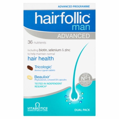 Vitabiotics Hairfollic Man Advanced Capsules 60s Ebay