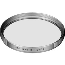 Filtre UV authentique Leica UVa II E55 Silver #13038