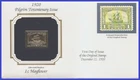 USA7 # 548 U/A GOLDEN REPLICA non FDC   Pilgrim Issue