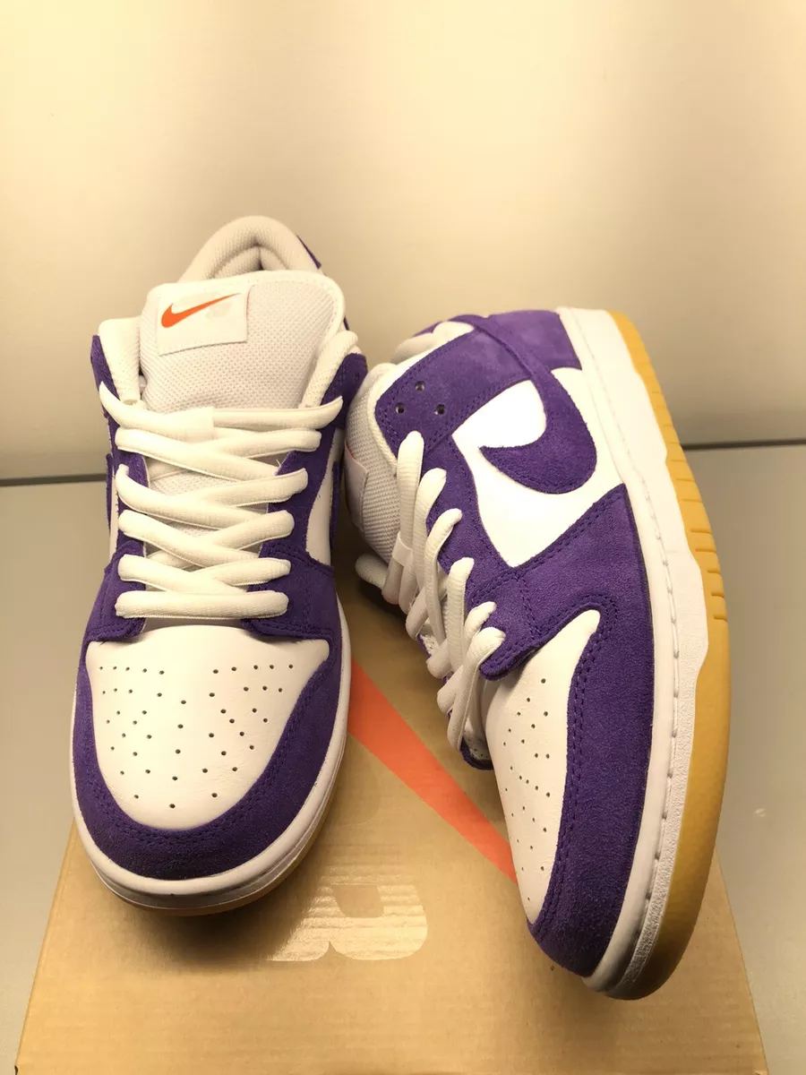 Nike SB Dunk Low Pro ISO Orange Label Court Purple Size 10 Brand New  DV5464-500!