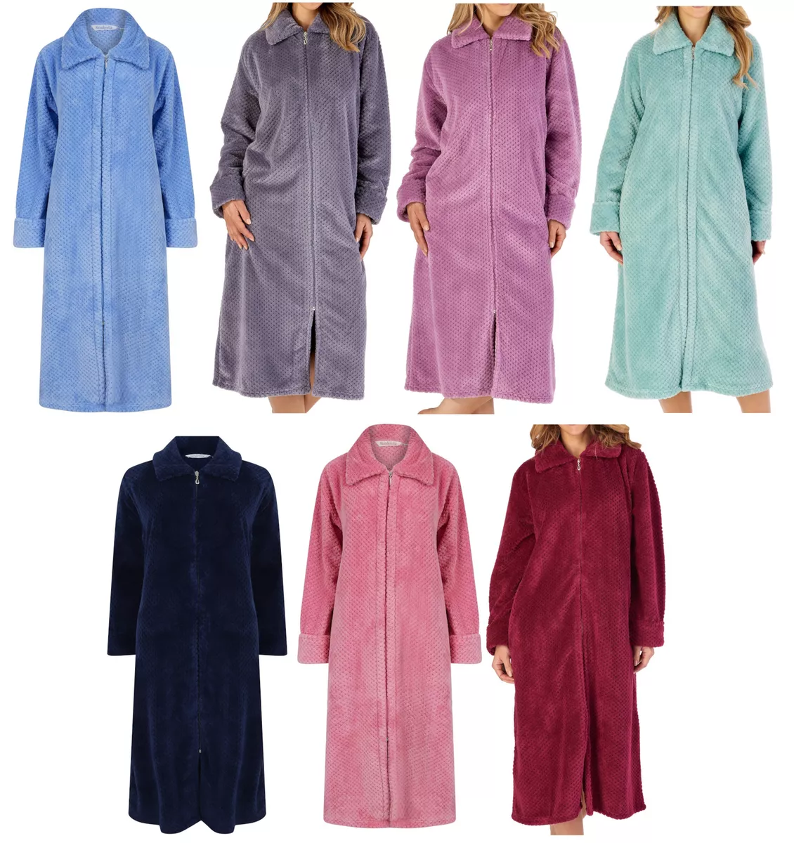 Luxury Bathrobes :: Plush Robes :: Super Soft Blue Plaid Plush Hooded  Women's Robe - Wholesale bathrobes, Spa robes, Kids robes, Cotton robes,  Spa Slippers, Wholesale Towels