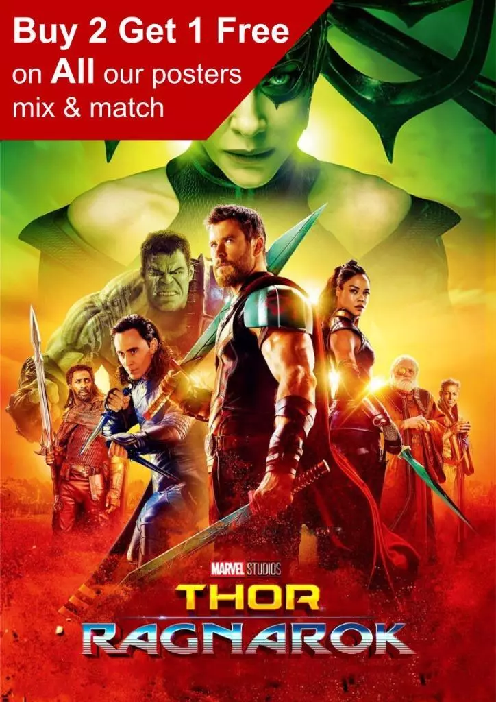 Get This Free Thor Poster When You Buy 'Thor: Ragnarok' Tickets