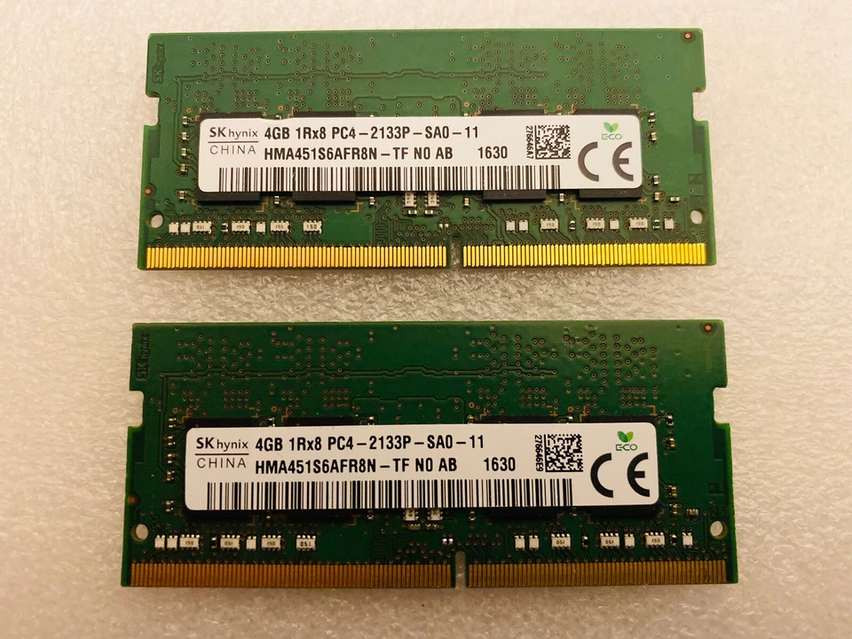 8GB kit (2 x 4GB) PC4-17000 DDR4 2133MHz  Laptop Memory modules RAM SODIMM - Image 2 of 4
