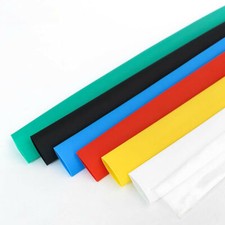 1M 5M 2:1 Heat Shrink Electrical Dleeving Cable Wire Heatshrink Tube 30-80mm