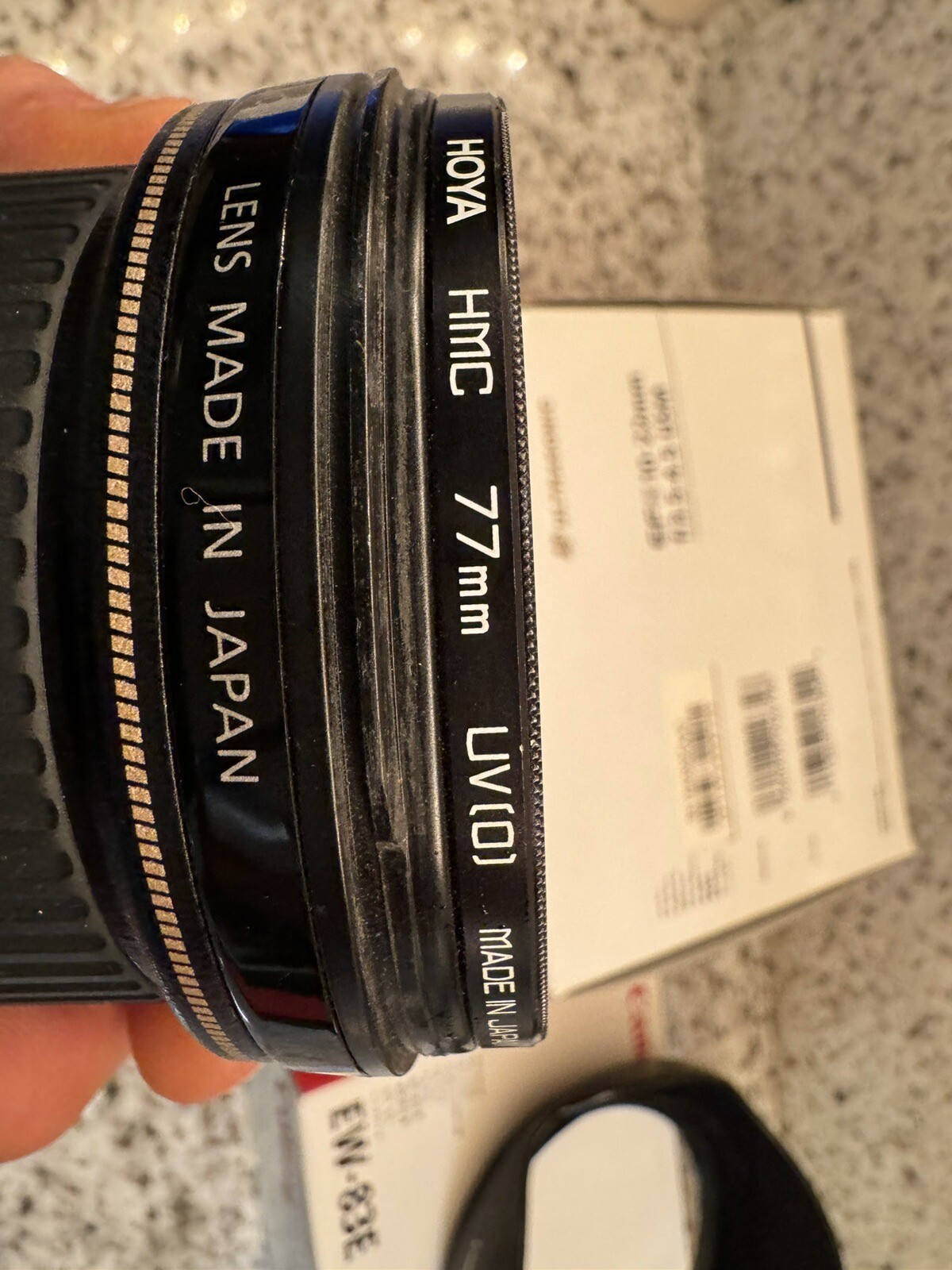 Canon EFS 1022mm f/3.54.5 USM Lens w/ Genuine Canon Hood And Hoya UV