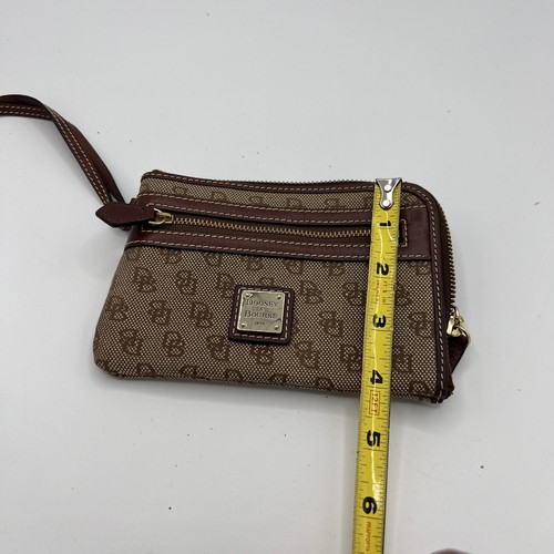 Dooney and Bourke Pebbled Leather Small Coin Purse Black - Picture 6 of 9