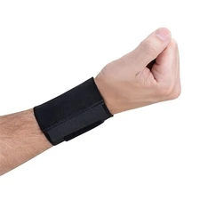 Allegro Industries 7211 RIST‐Rap Wrist Support, One Size, Black, Pair