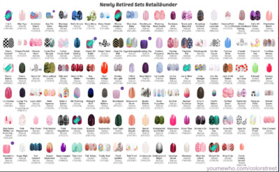 Color Street Long Lasting Nail Polish Strips Retired   Free Shipping