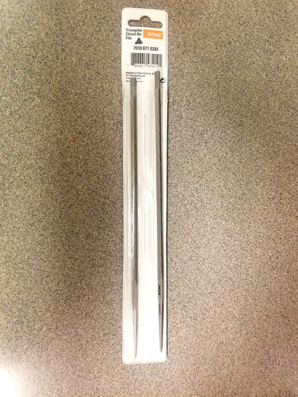 Triangular Chisel Tip STIHL Triangular Chisel Bit files for RS square chain 7010 871 0281 | eBay