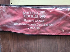 MATCO TOOLS MASTER CHOICE MECHANICS Tool Set VTS-1-30 - USED