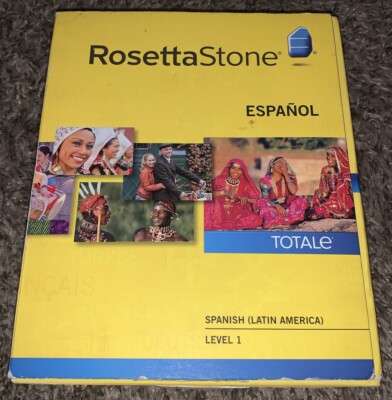 Rosetta Stone Espanol Totale Spanish (Latin America) Level 1 Language ...