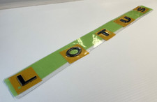 Genuine Lotus Main Dealer Black Emblem Letters Badge 2023 Emira Black Edition