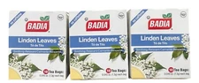Badia Linden Leaves, Te de Tilo 3 Bag of 10,  30 Tea Bags Total