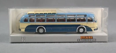 BREKINA 50506 H0,1:87 Mercedes O 6600 H Reisebus, hellblau/beige, 1951 NEU 2025! - Bild 1 von 4