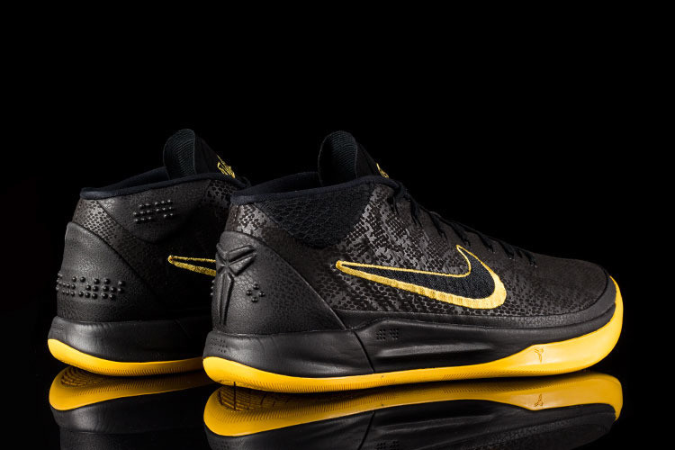 Nike Zoom Kobe Bryant A.D. Black Mamba LA Lakers Yellow Gold