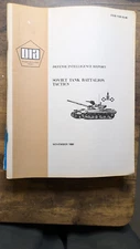 Vintage-Militaria-1980 DDB-1120-10-80 DEFENSE INTELLIGENCE REPORT SOVIET TANK 