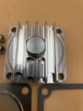 BSA SUMP PLATE MAGNETIC DRAIN PLUG 67-1285 A7 A10 A50 A65 A70 TWINS 500 650 U.K.