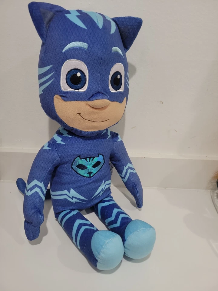 DISNEY PJ Máscaras Gato Niño Gato Azul Personaje 24" Peluche Animal Foto 4 de 4