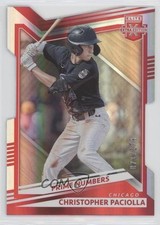 2022 Elite Extra Edition Prime Numbers C Die-Cut 71/179 Christopher Paciolla 7m3