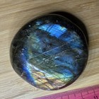 2pc Labradorite Palmstones Crystal Iridescent Colors Specimen Collectible — photo 3