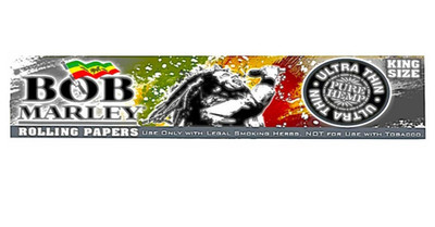Bob Marley King Size Rolling Papers NEW ULTRA THIN BEST PRICE! 33/LVS USA SHPD