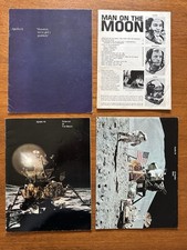 Vintage Apollo Mission Booklet Lot 4 13 14 15 NASA Space Program Man On The Moon