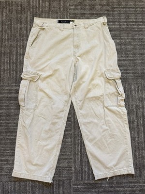 Levi's SilverTab Khakis Cargo Tan Pants 100% Cotton Mens size 38 x 32