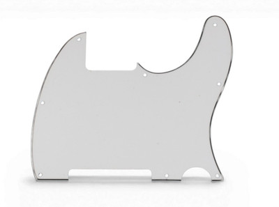 60's style ESQ. Parchment 8-Hole 3-Ply Pickguard US-Vint./Mex. Series  