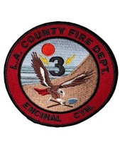 Parche 3 del Departamento de Bomberos del Condado de Los Ángeles-Campamento de Bomberos
